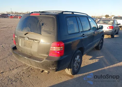 2002 Toyota Highlander V6 из США, поврежденный, VIN JTEGF21A120061551